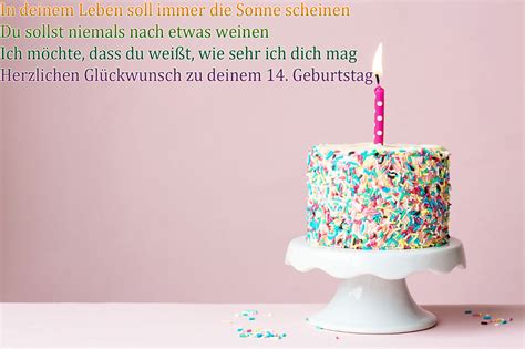 sprüche 14 geburtstag